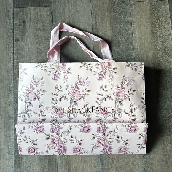 LoveShackFancy Large Shopping Bag - Picture 1 of 5